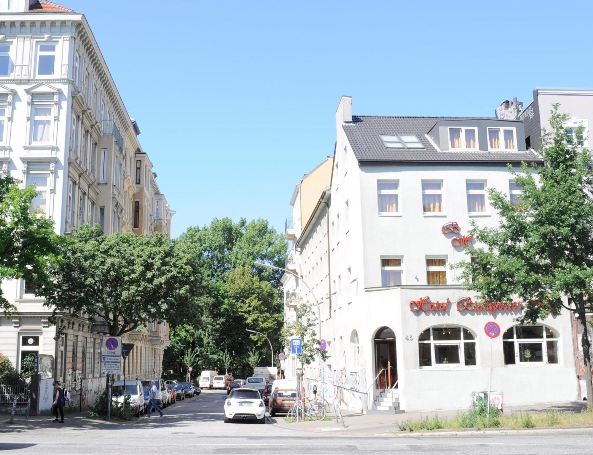 Hotel Budapester Hof Хамбург Екстериор снимка